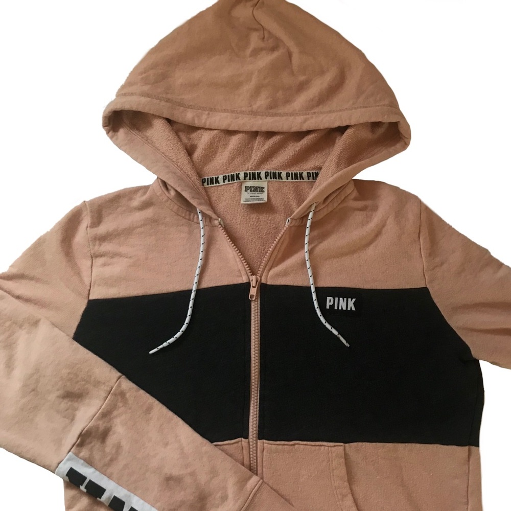 PINK zip up hoodie
